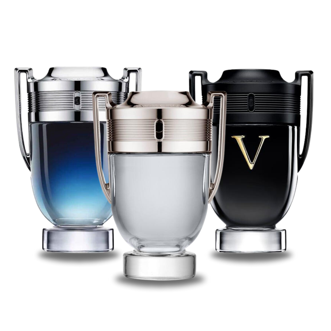 Coffret 3 Parfums : INVICTUS LEGEND, INVICTUS & INVICTUS VICTORY – 100 ml chacun